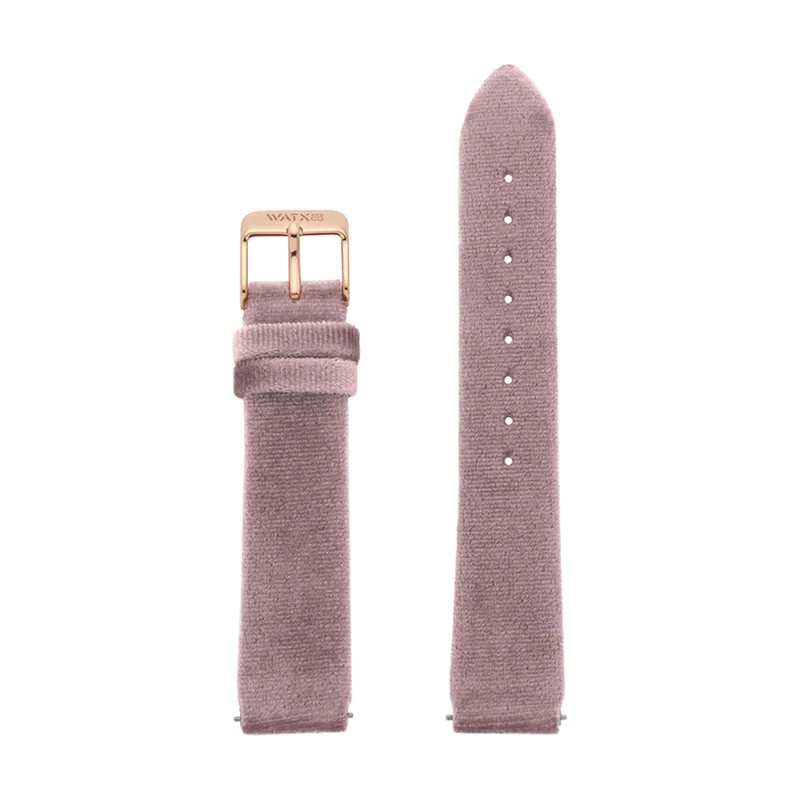 Watx & Colors WATXANDCO Correas para Relojes Modelo Correa de Reloj Velvet WXCO1031 de Cuero. Marca