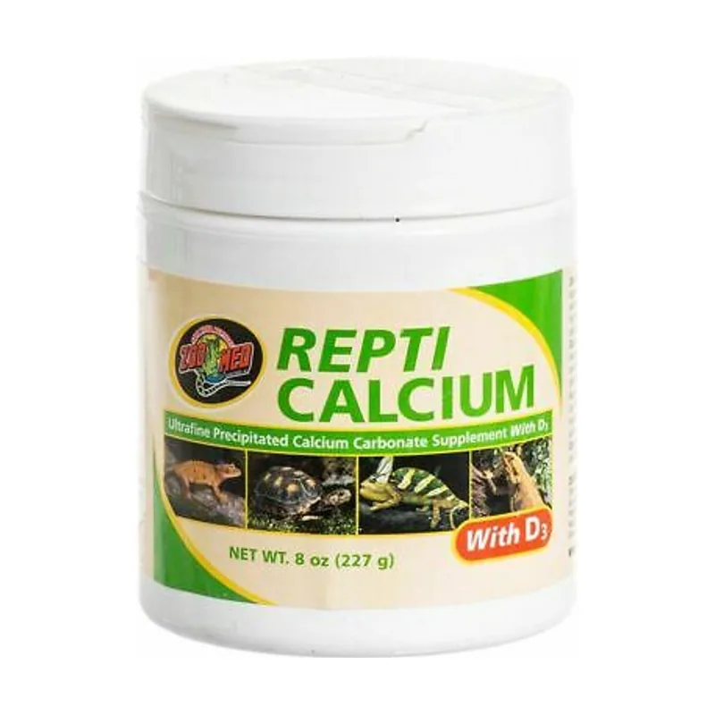 Zoo Med 0.227 KG calcio con vitamina D3 para tortugas