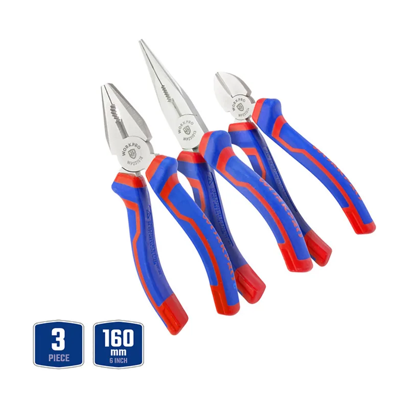 Workpro Set de alicates 3 Piezas