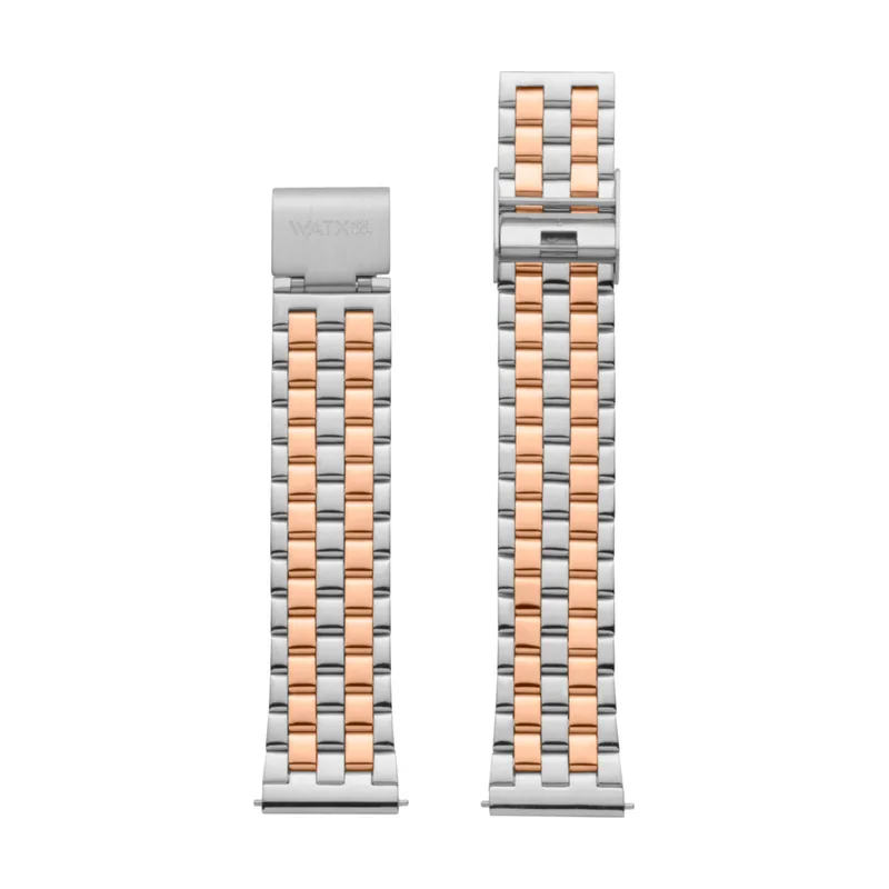 Watx & Colors WATXANDCO Correas Modelo Correa de Reloj Basic WXCO3015 Mat Silver-RGold. Marca