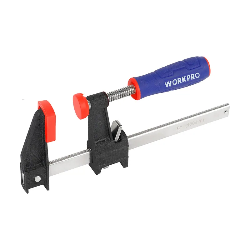 Workpro Sargento de barra de acero de 300mm