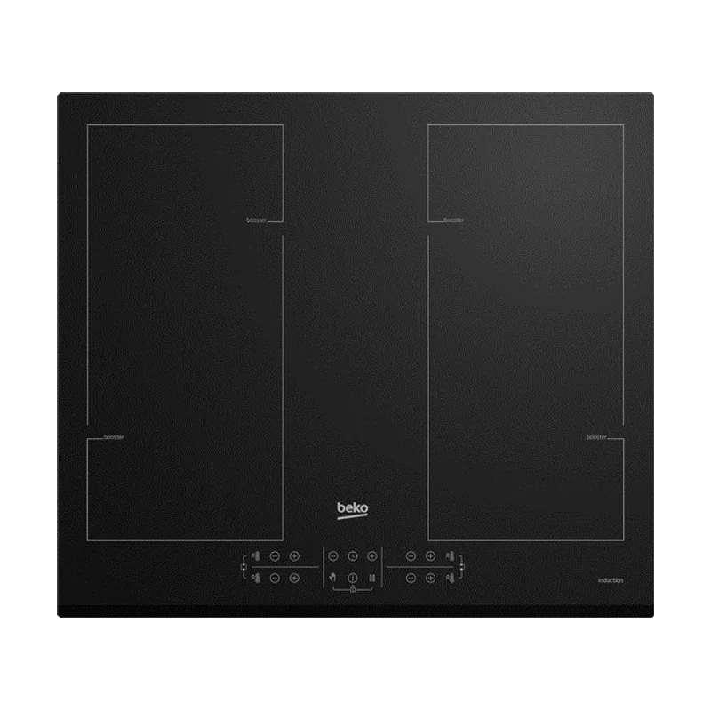 Beko HII64206F2MT Negro Integrado 58 cm