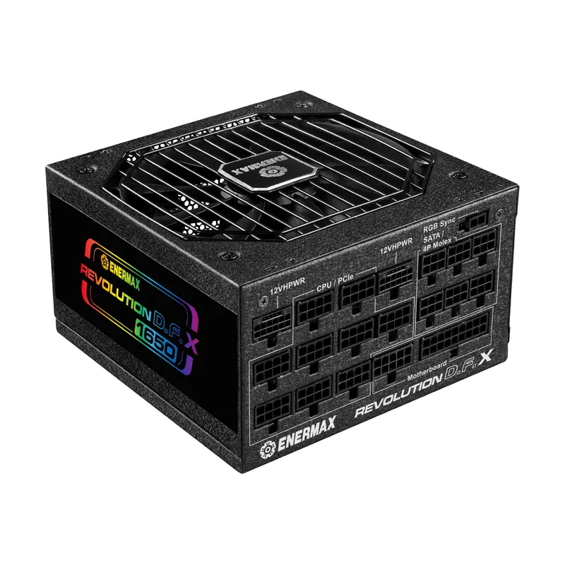 Enermax Revolution D.F. X ARGB ATX3.0 PCI-e 5.0 Compact Gaming&Streaming