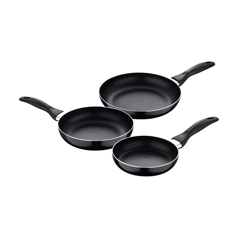 SAN Ignacio Set 3pc sartenes 16,20,24cm Aluminio prensado