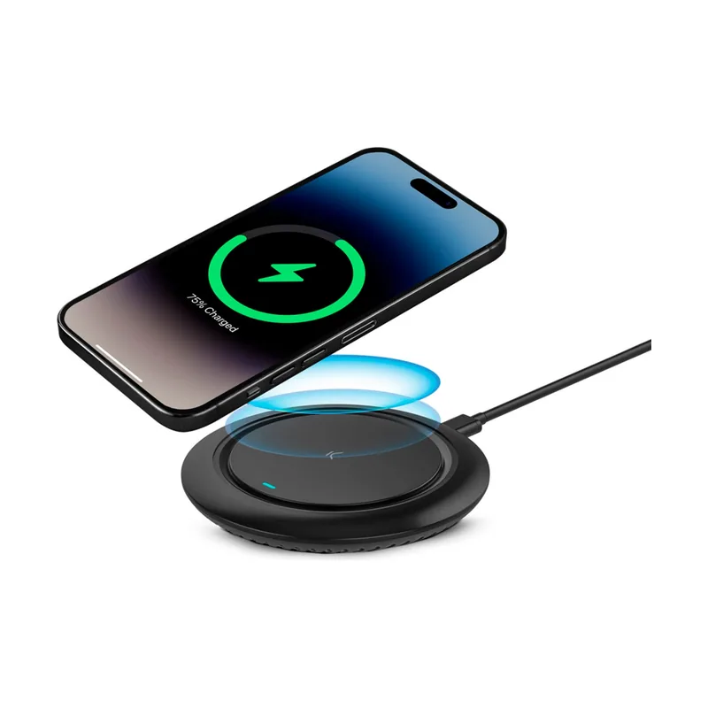 Ksix Base de Carga inalámbrica Fast Charge 15 W