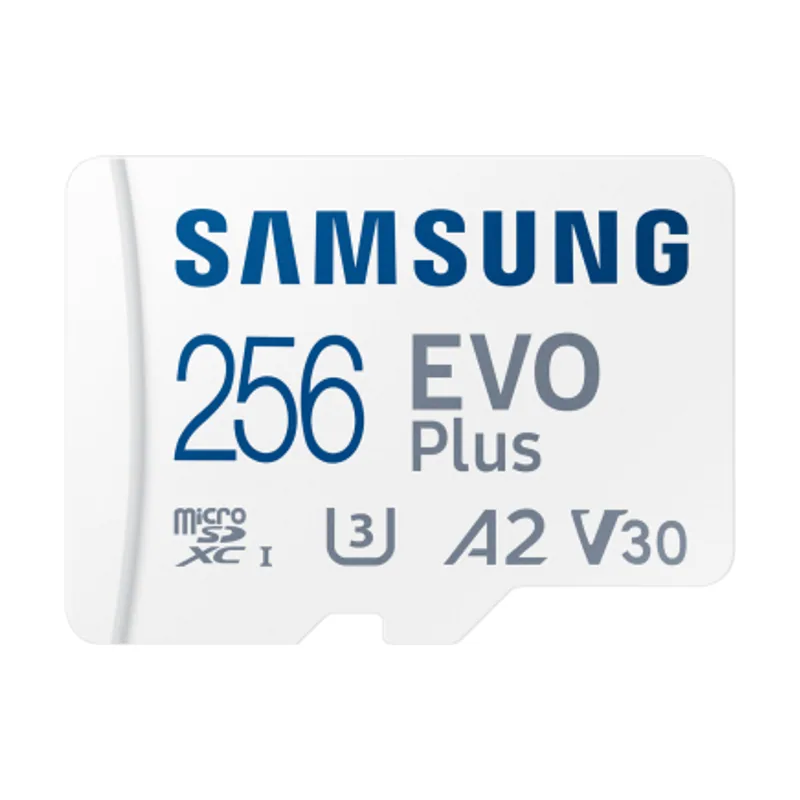 Samsung Tarjeta de Memoria Micro SD con Adaptador EVO Plus 2023 256 GB