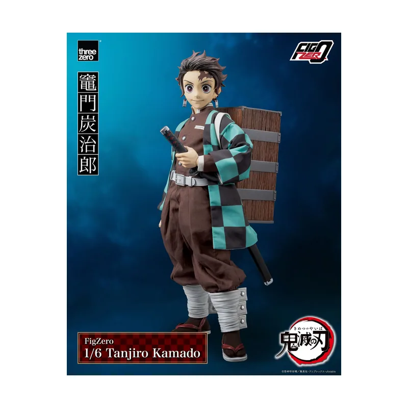Threezero Figura Tanjiro Kamado Demon Slayer FigZero