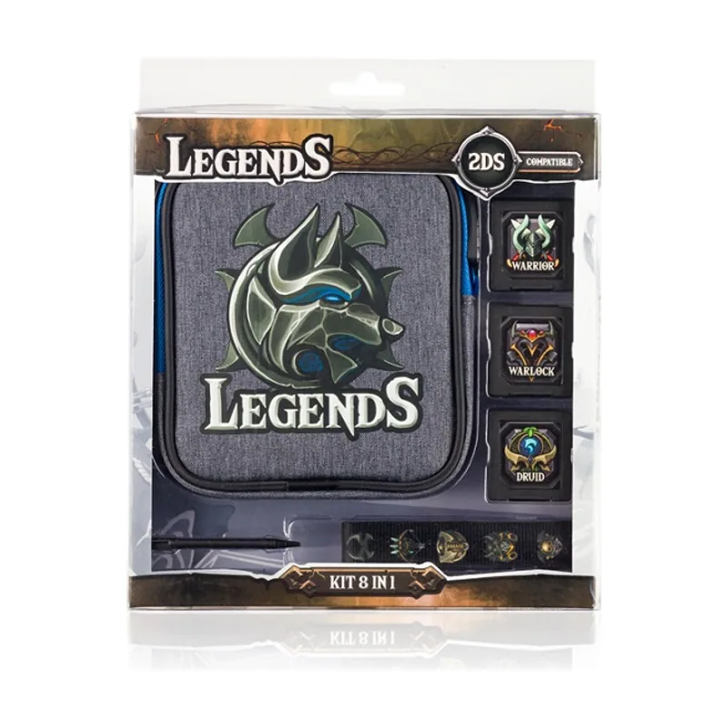 Indeca Kits 8 Componentes Legends Nintendo 2Ds