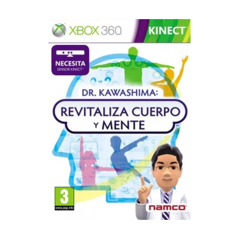 Na-bandai namco Dr Kawashima Revitaliza Cuerpo y Mente