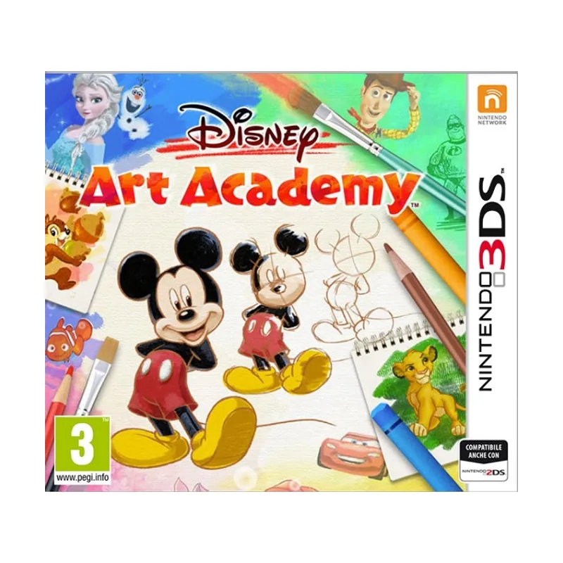 Nintendo Disney Art Academy Estándar Alemán