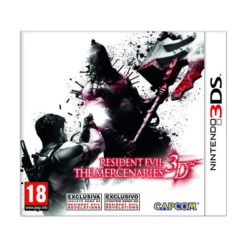 Nintendo Capcom Resident Evil 3D The Mercenaries