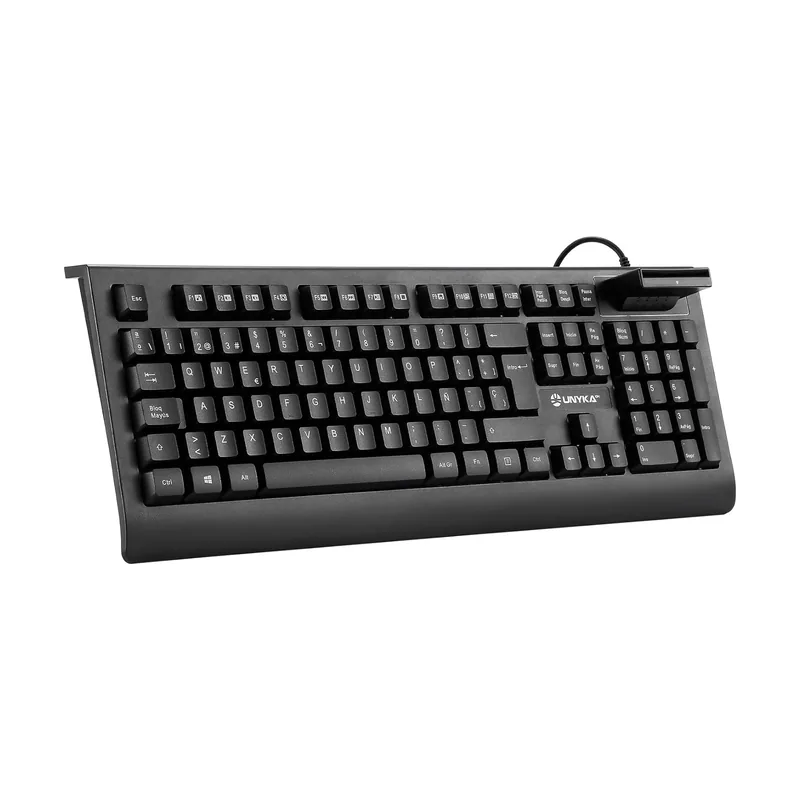 Unykach Teclado KB918 SMARTCARD DNIe ESPAÑOL 105 Teclas