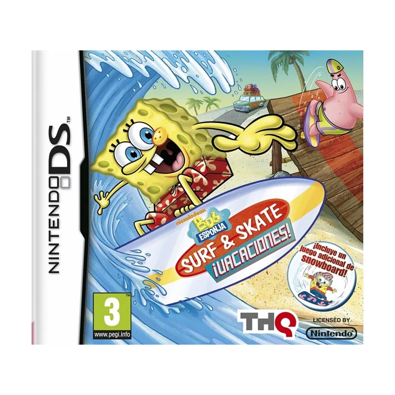 THQ Nordic Bob Esponja Surf & Skate ¡Vacaciones!
