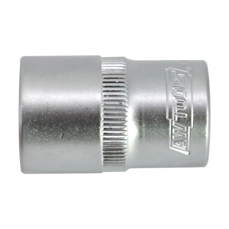 Awtools Adaptador Hexagonal 1/2" Corto 10mm Black Line