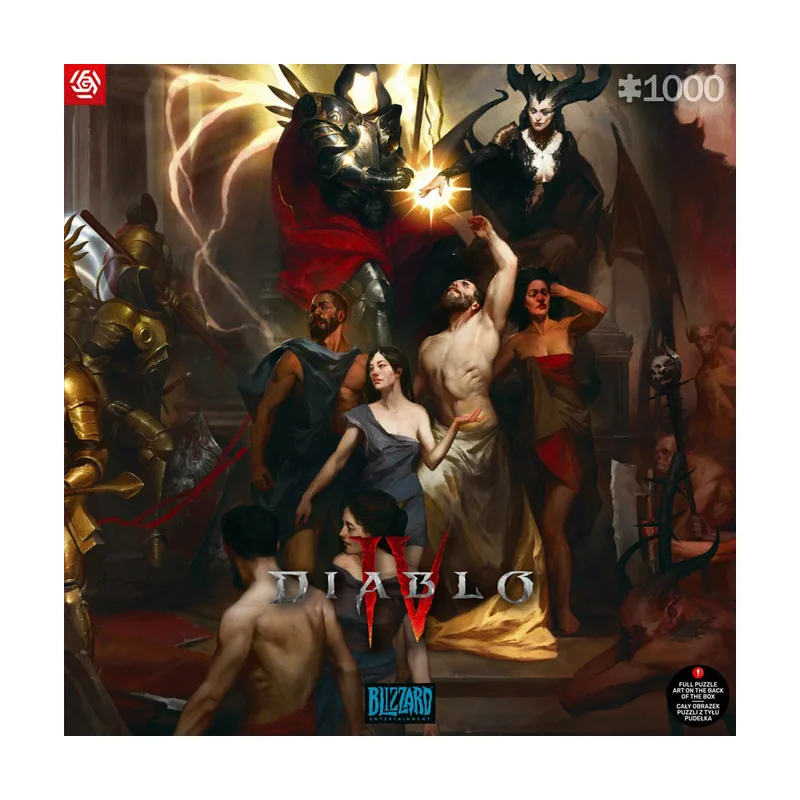 Good Loot Puzzle Nacimiento de Nephalem Diablo IV 1000 piezas 68x48 cm