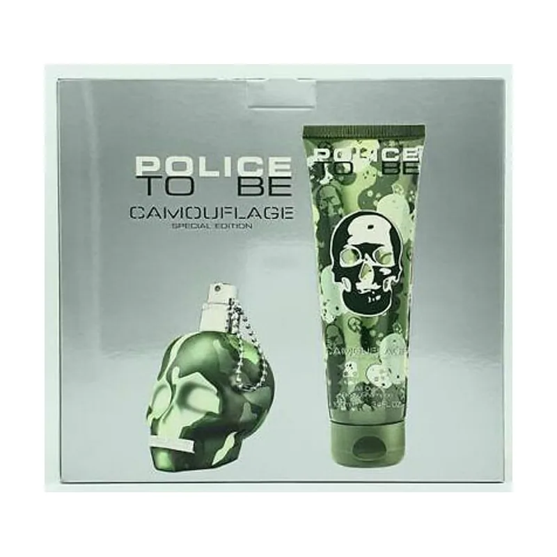 Police to Be Camouflage Eau De Toilete Spray Champu Perfumado