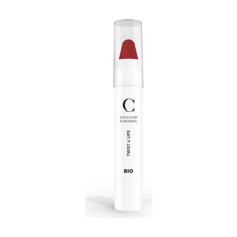 Couleur caramel Twist&Lips Barra de Labios 405 Matt Red 1Un 30 g