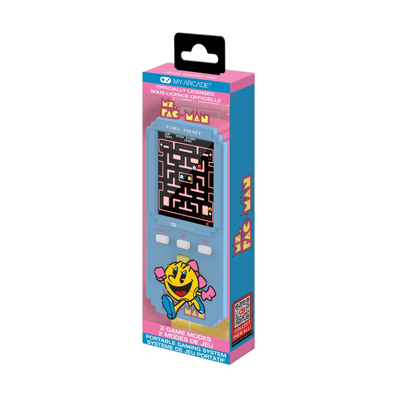 dreamGear Pixel Pocket Pro Ms.Pac-Man My Arcade