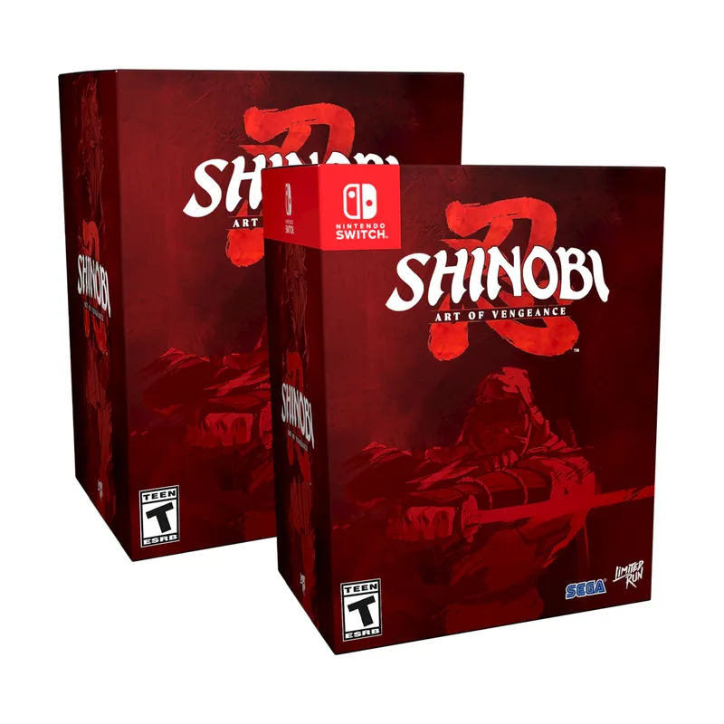 Limited Run Games SHINOBI Art of Vengeance Collector's Edition