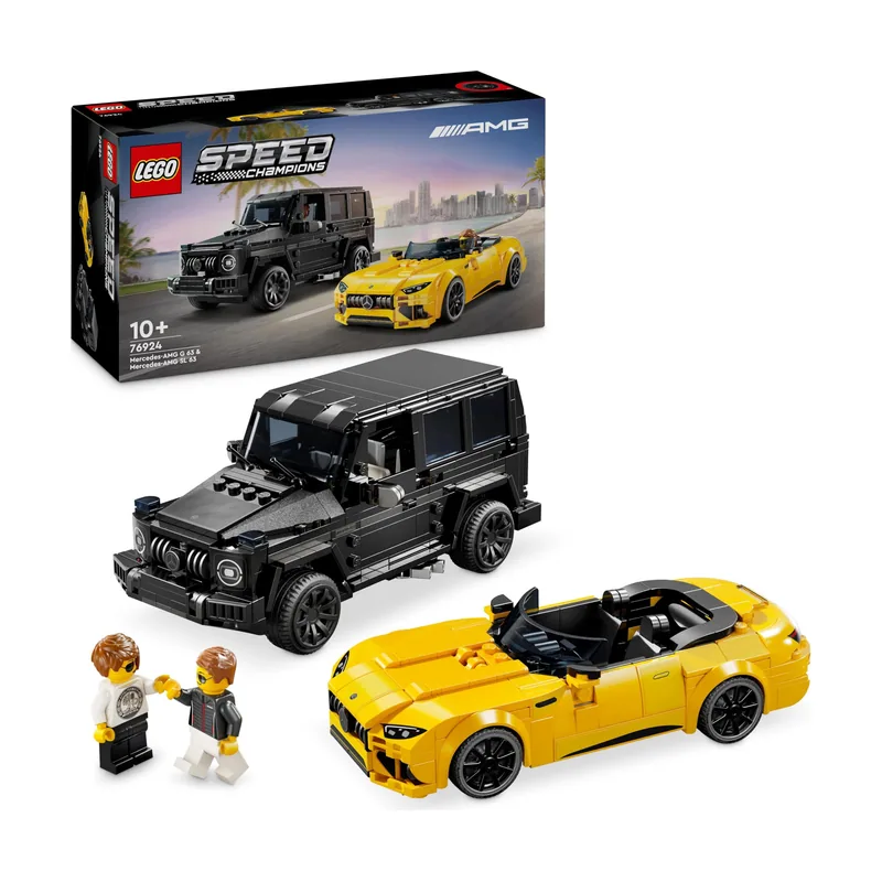 Lego Speed Champions Mercedes-AMG G 63 y Mercedes-AMG SL 63-76924