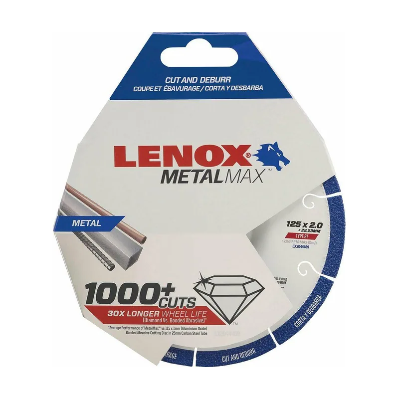 Irwin Disco para metal 125mm Tipo 27