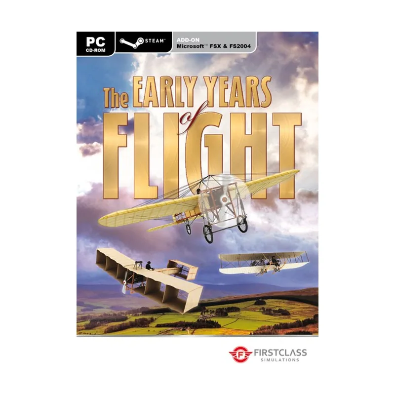 Fc-firstclass Early Years Of Flight Expansion Para FSX