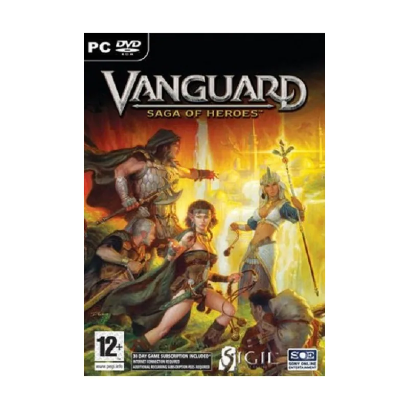Na-bandai namco Vanguard Saga of Heroes
