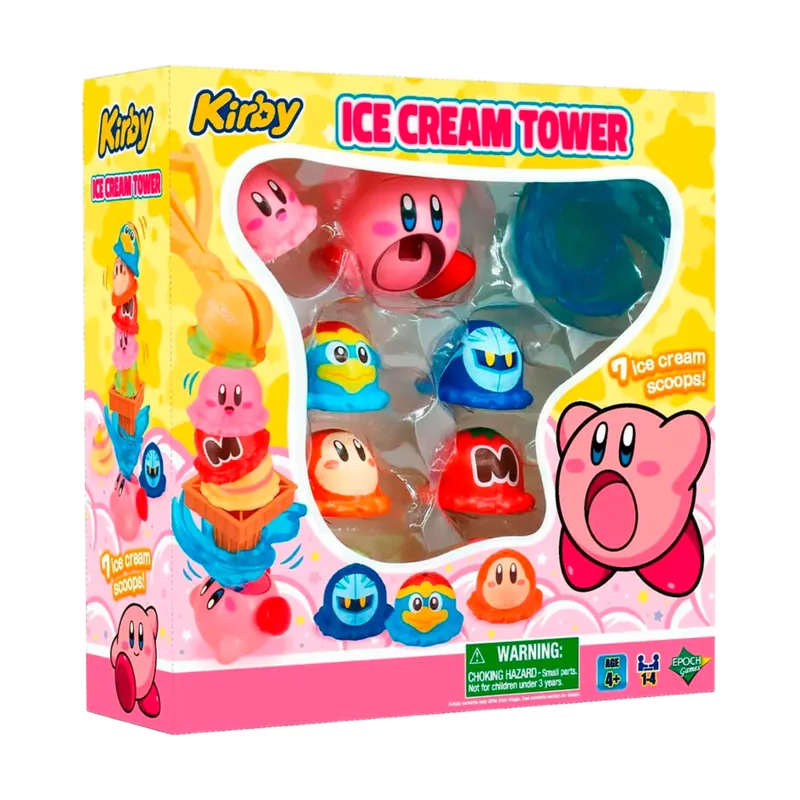 Epoch Toys Juego de Mesa Kirby Ice Cream Stacking Tower