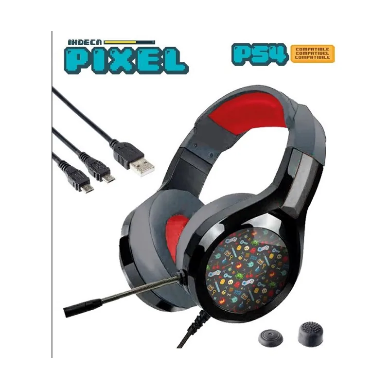 Indeca Starter Pack Accesorios Pixels PS4