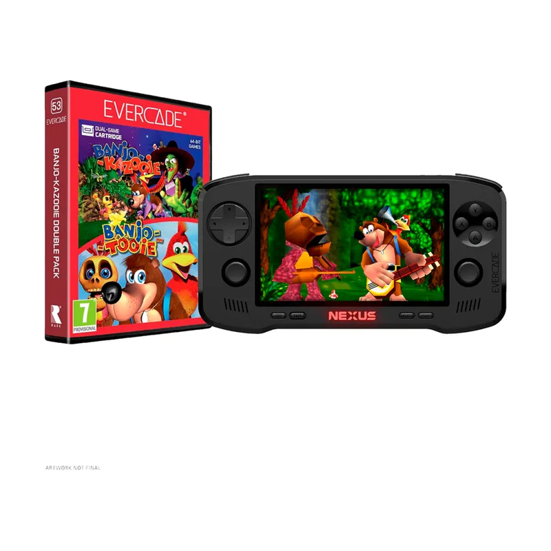 Blaze Entertainment Evercade Nexus And Banjo-Kazooie Pack Doble