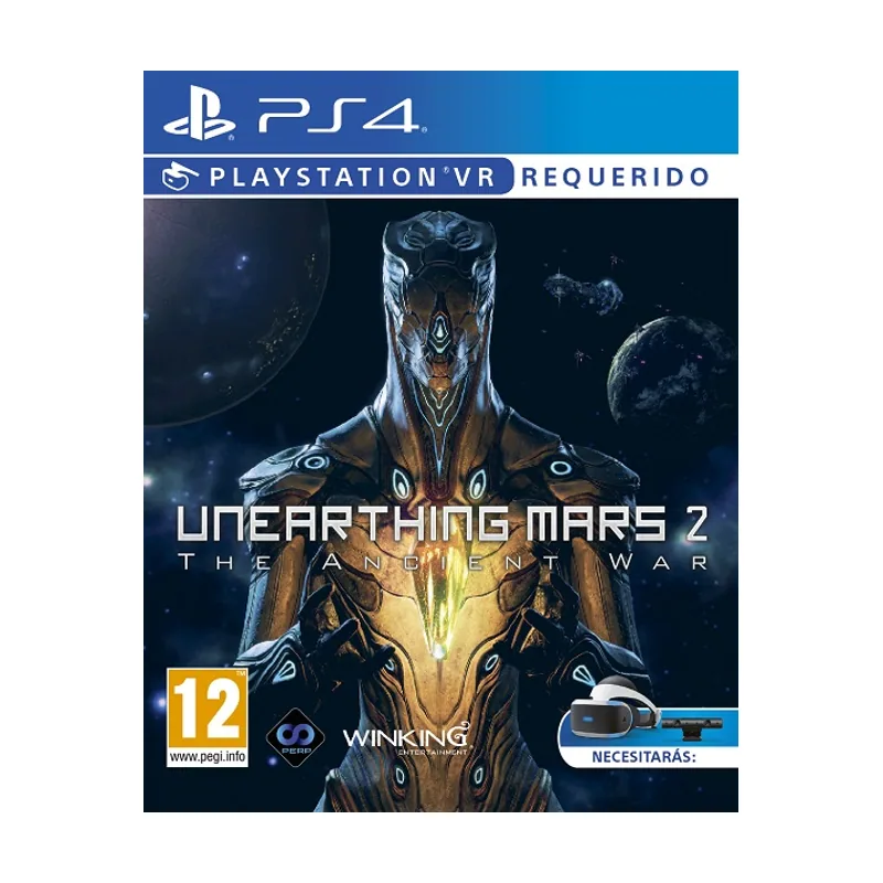Avance. Winking Skywalker Entertainment Unearthing Mars 2 The Ancient War Estándar PlayStation 4