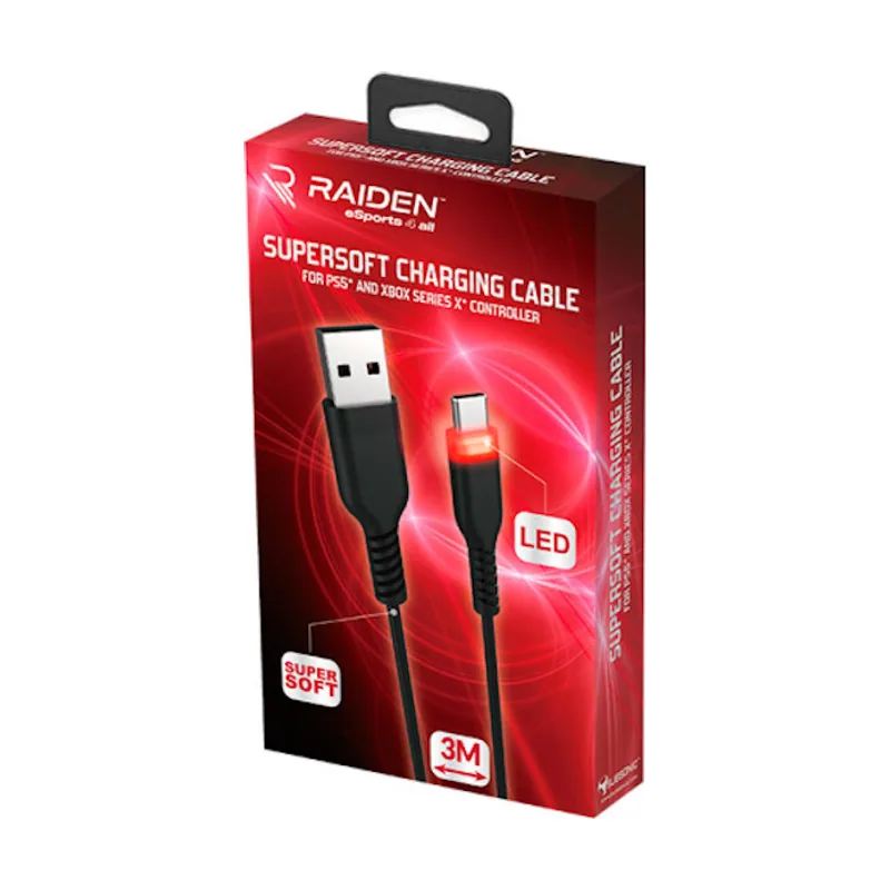 Subsonic Raiden Cable USB C de carga y transferencia