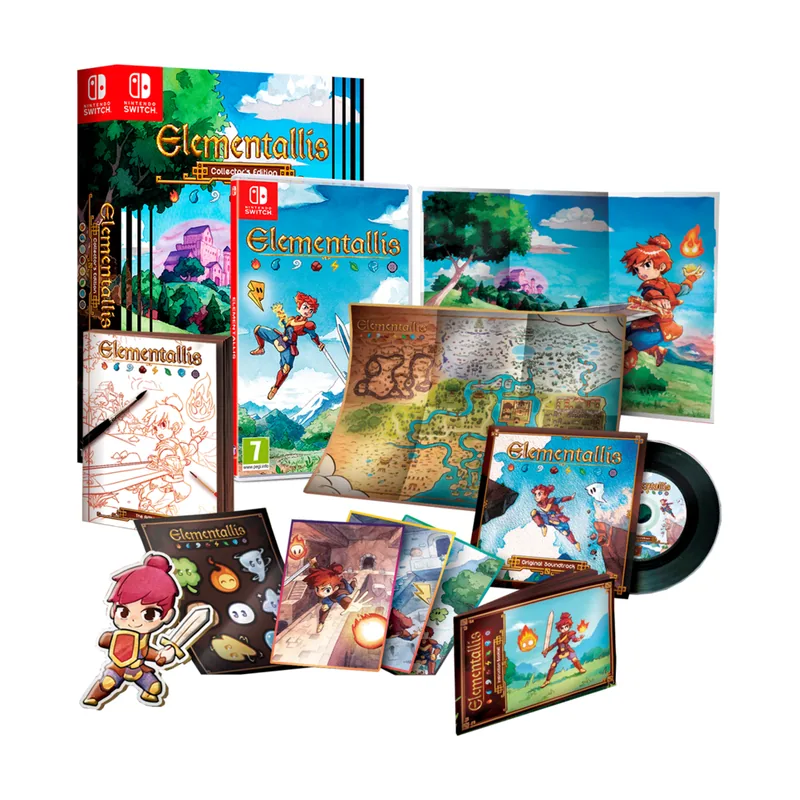 Tesura Games Elementallis Edición Coleccionista