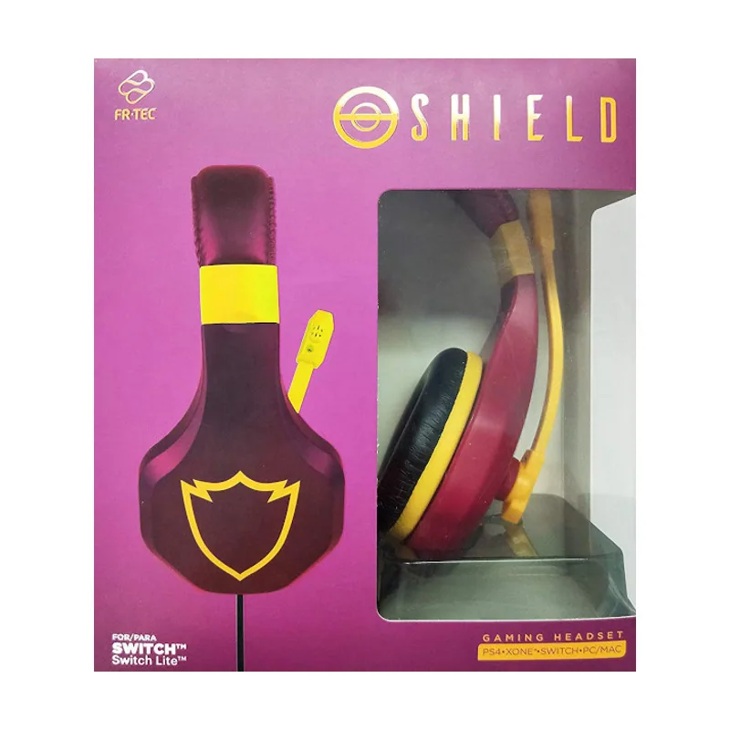 FR-TEC Auriculares Gaming Headset SHIELD Rojo Nintendo Switch