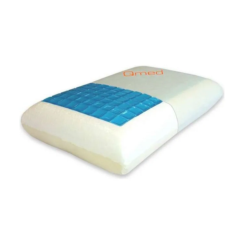 Mdh Qmed Sleeping Pillow Made of Memory Foam and Cooling Gel