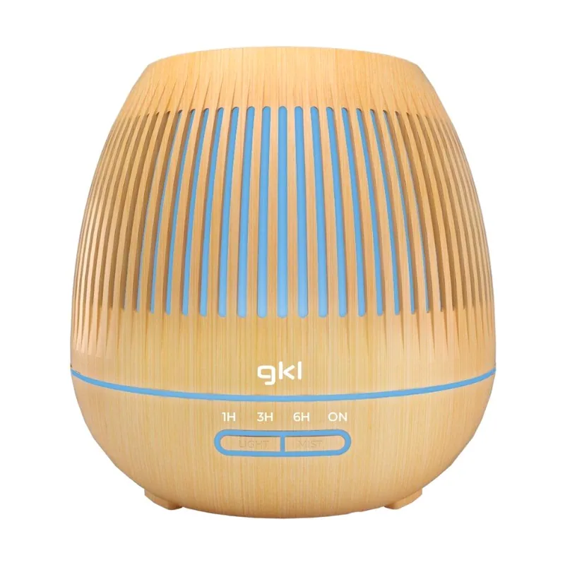Gkl Humidificador Ultrasónico y Difusor de Aromas con Temporizador