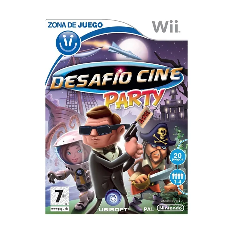 Ubisoft Zona de Juego Desafío de Cine Party
