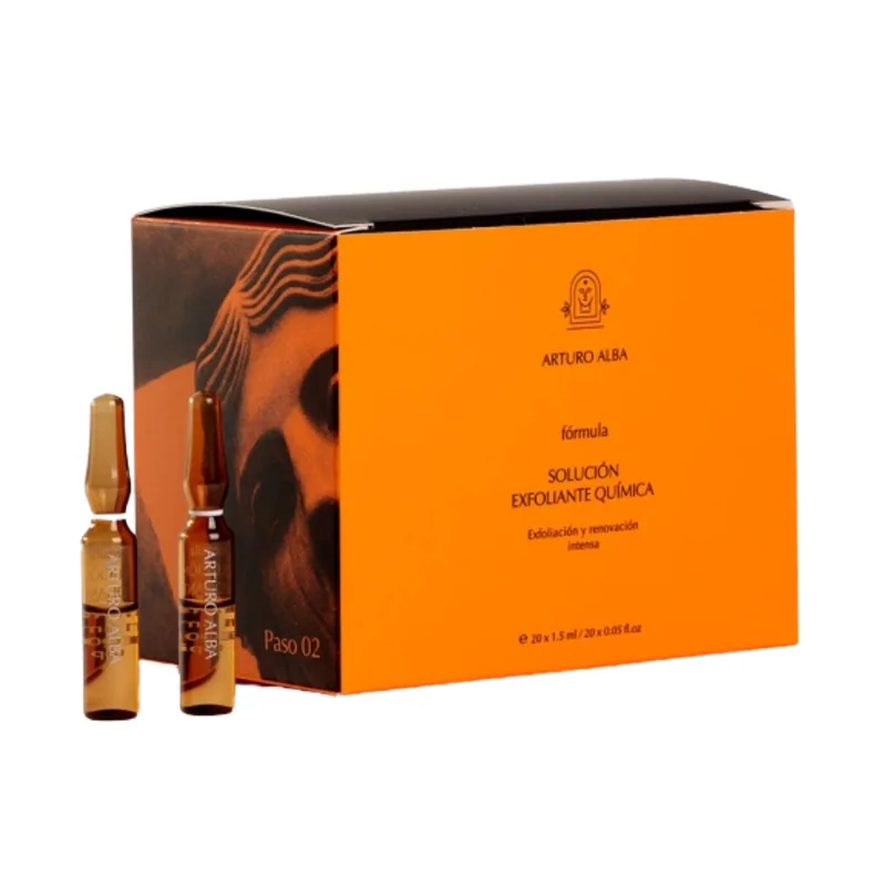 Arturo Alba Solución Exfoliante Química 20 Ampollas De 1,5 Ml