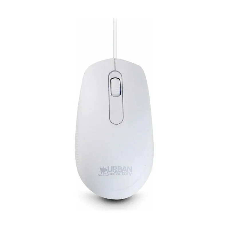Urban factory FREE ratón Hogar Ambidextro USB tipo A Óptico 1200 DPI