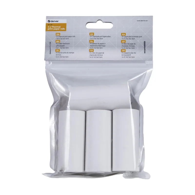 Denver PP-40 Rollos de papel térmico para cámaras infantiles KPC-1363