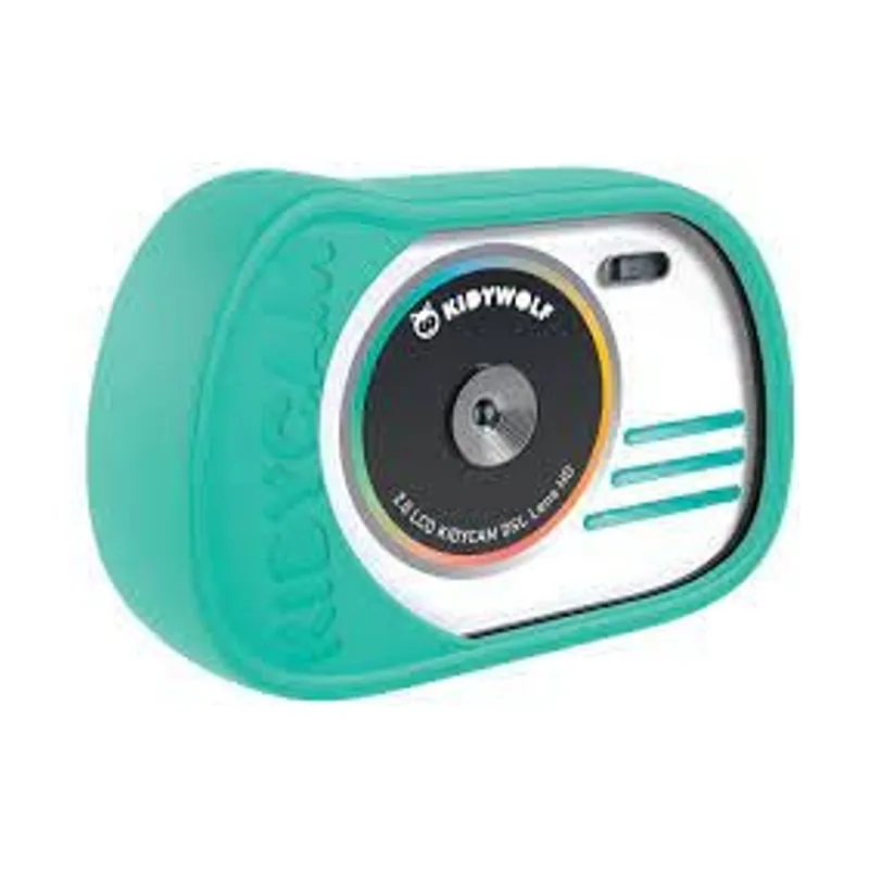 Kidywolf El KIDYCAM ideal para niños gracias a su diseño que permite un agarre óptimo. Acompañará A Los Niños en Todas Sus Aventuras Diarias.