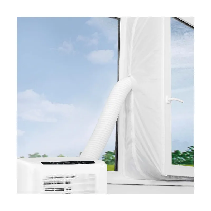 Cecotec Acople Cubierta Aislante Universal de Ventanas o Puertas Correderas para Aire Acondicionado Portátil 210x90cm. 100% Poliéster