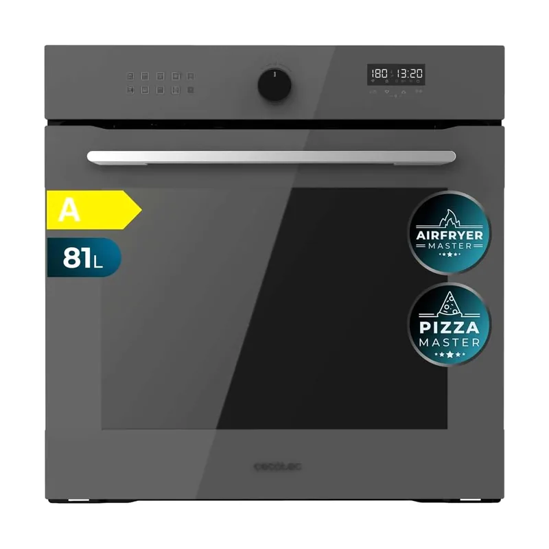 Cecotec Horno Integrable Multifunción 60cm Bolero Hexa AF316000 Glass