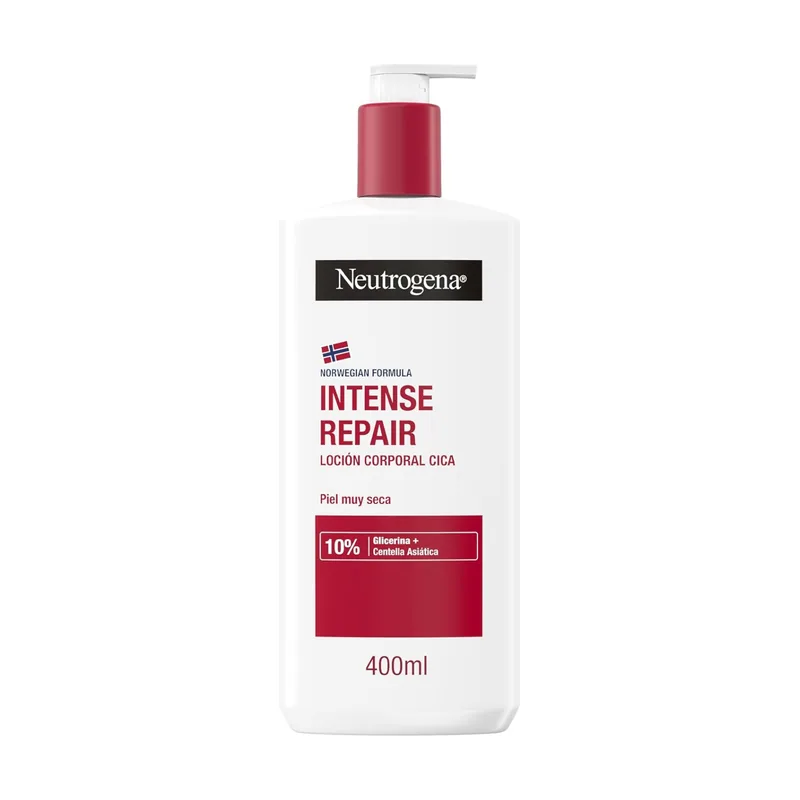 Johnson & Johnson Neutrogena Reparación Intensa Loción Cica 400 Ml