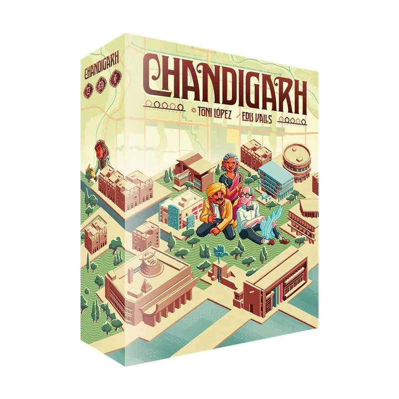 Asmodee Ludonova Chandigarh Juego de Mesa de Estrategia