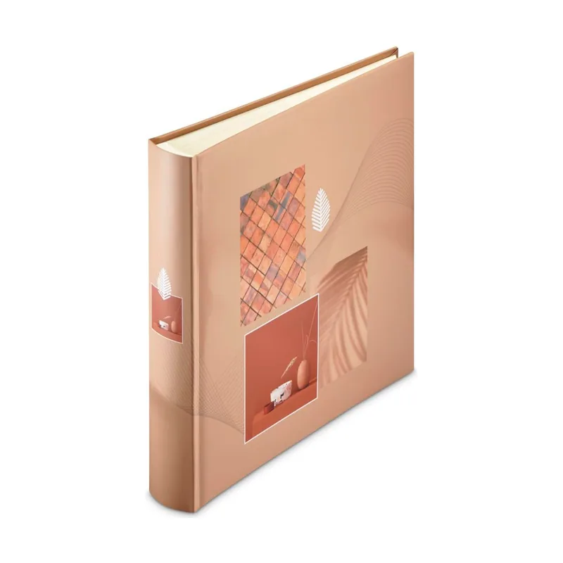 Hama Singo II álbum de foto y protector Terracota 100 hojas Encuadernación en tapa dura