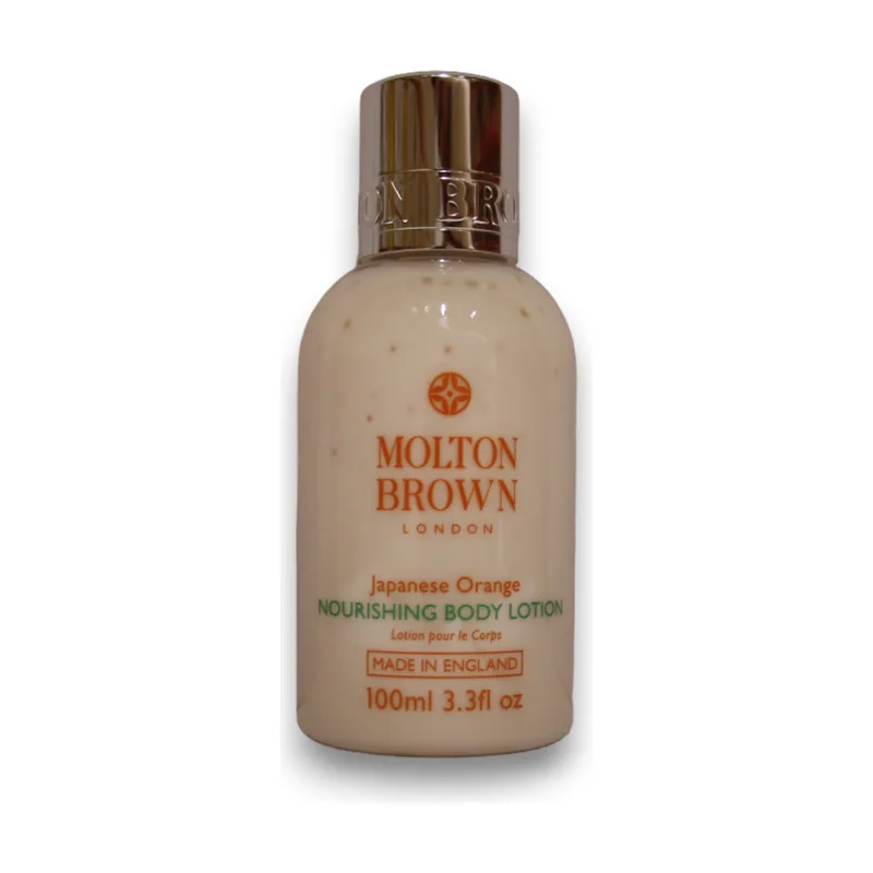 Molton brown Loción corporal Japanese Orange hidrata y revitaliza la piel con aroma cítrico y exótico textura ligera ideal para uso diario 100 ml
