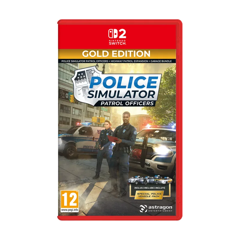 Astragon Police Simulator Patrol Officers Edición Gold Nintendo Switch 2
