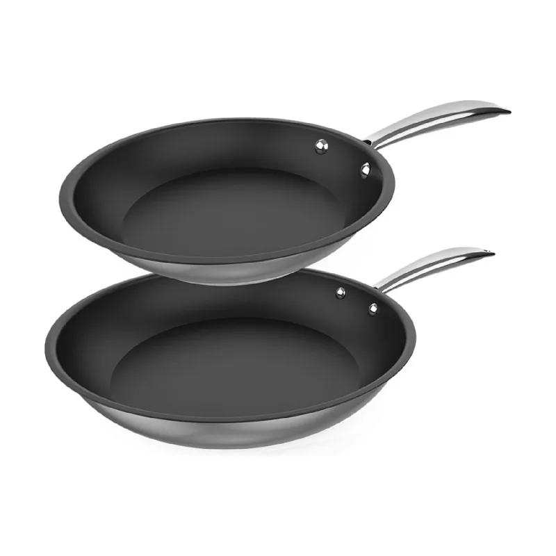 Cecotec Set de Sartenes Polka Classy 20-24 Bucket Set Steel. Diámetro 20-24 cm