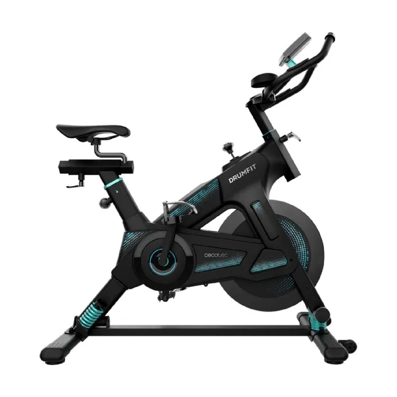 Cecotec Bicicleta Indoor DrumFit Indoor 23000 Kosmos Pro. Volante de Inercia de 23 Kg